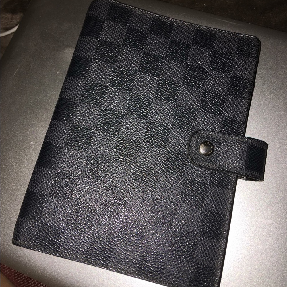 Louis Vuitton Damier Ebene Agenda MM